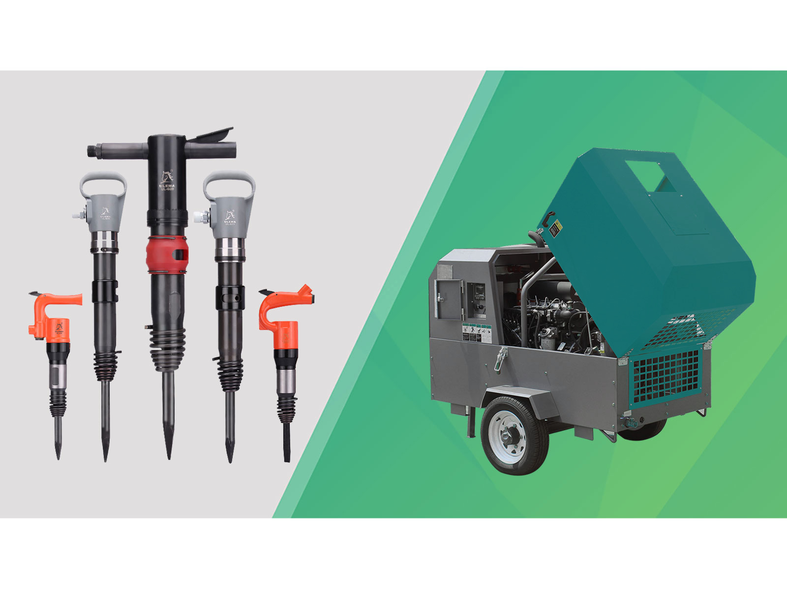 風(fēng)鎬配套——移動空壓機產(chǎn)品圖 風(fēng)鎬配套——移動空壓機產(chǎn)品圖